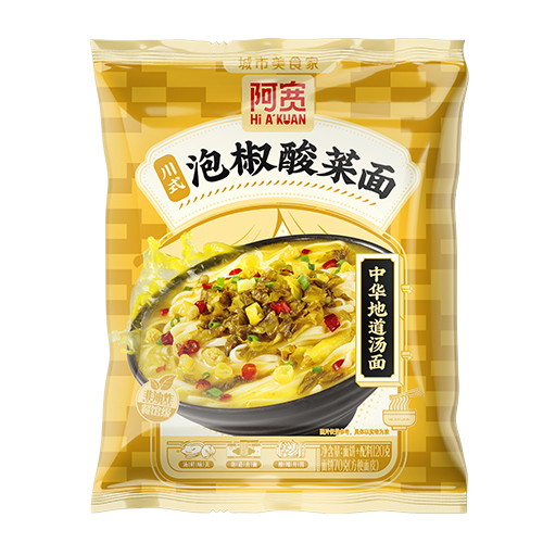 中华汤面-川式泡椒酸菜面(袋)